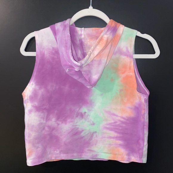 Born Primitive Multicolor Tie-Dye Sleeveless Crop Top - Picture 2 of 3